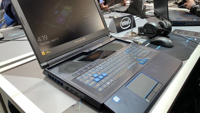 Acer представила Helios 700: самый необычный игровой ноутбук